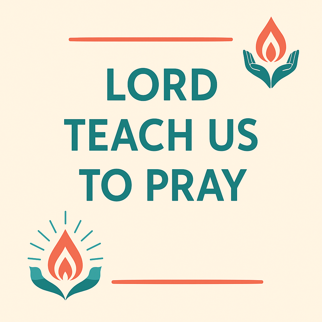 Lord Teach Us To Pray T-shirt design